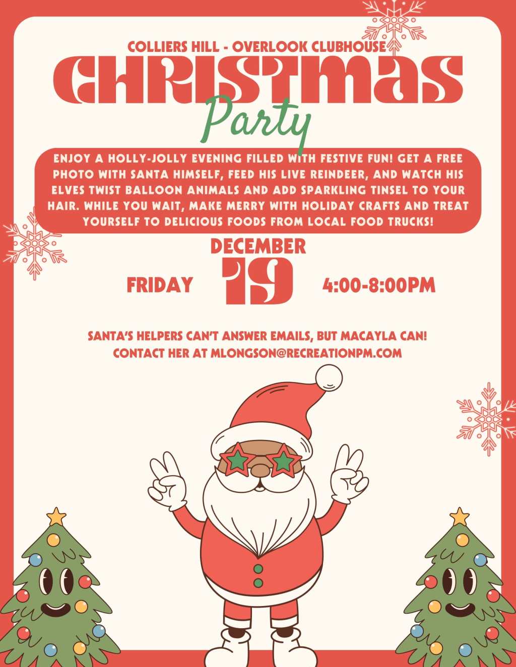 Colliers Hill – Christmas&nbsp;Party