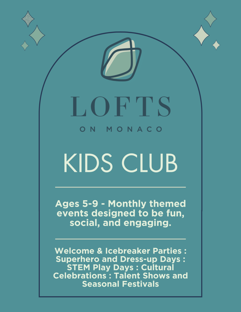 Lofts on Monaco – Kids Club