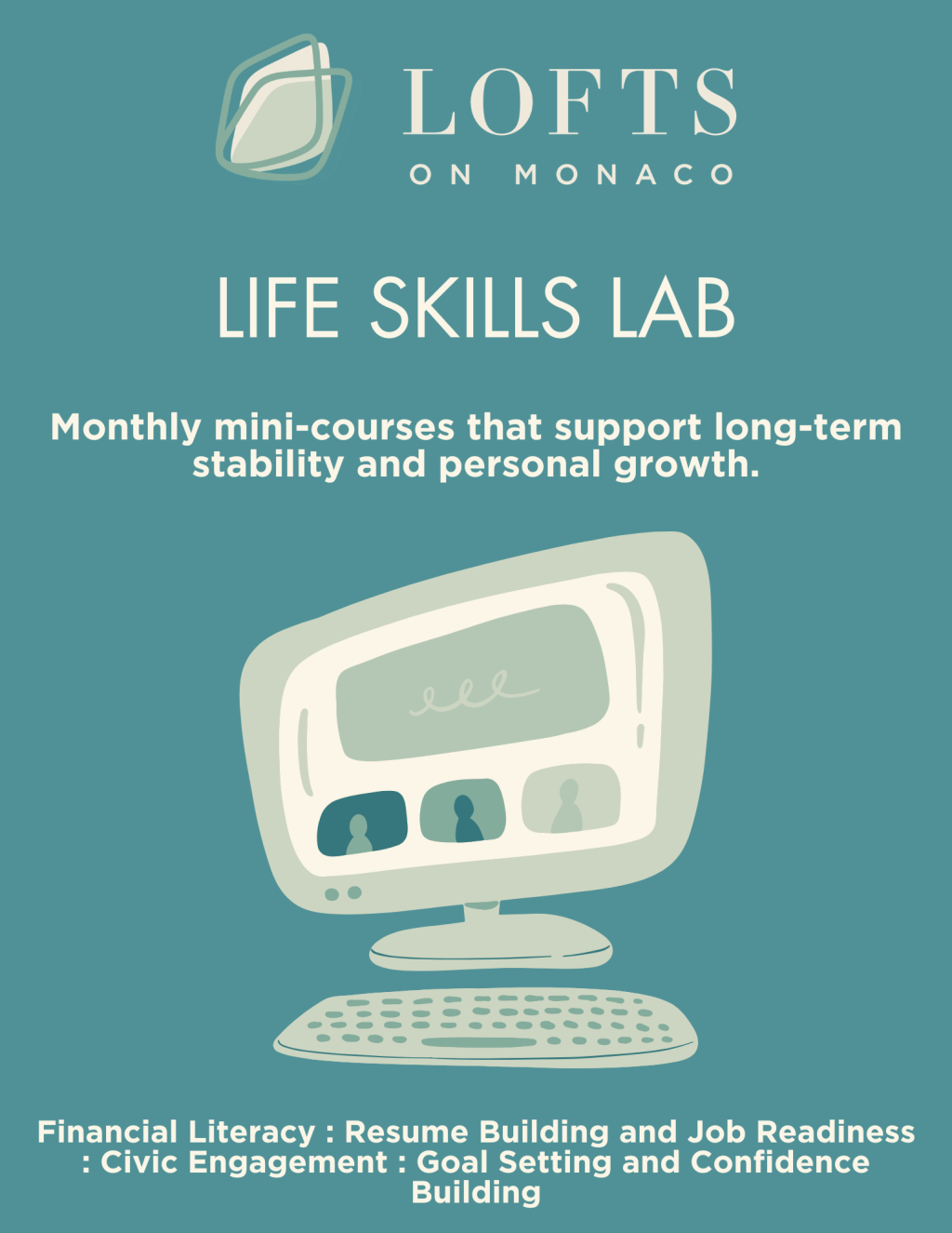Lofts on Monaco – Life Skills Lab