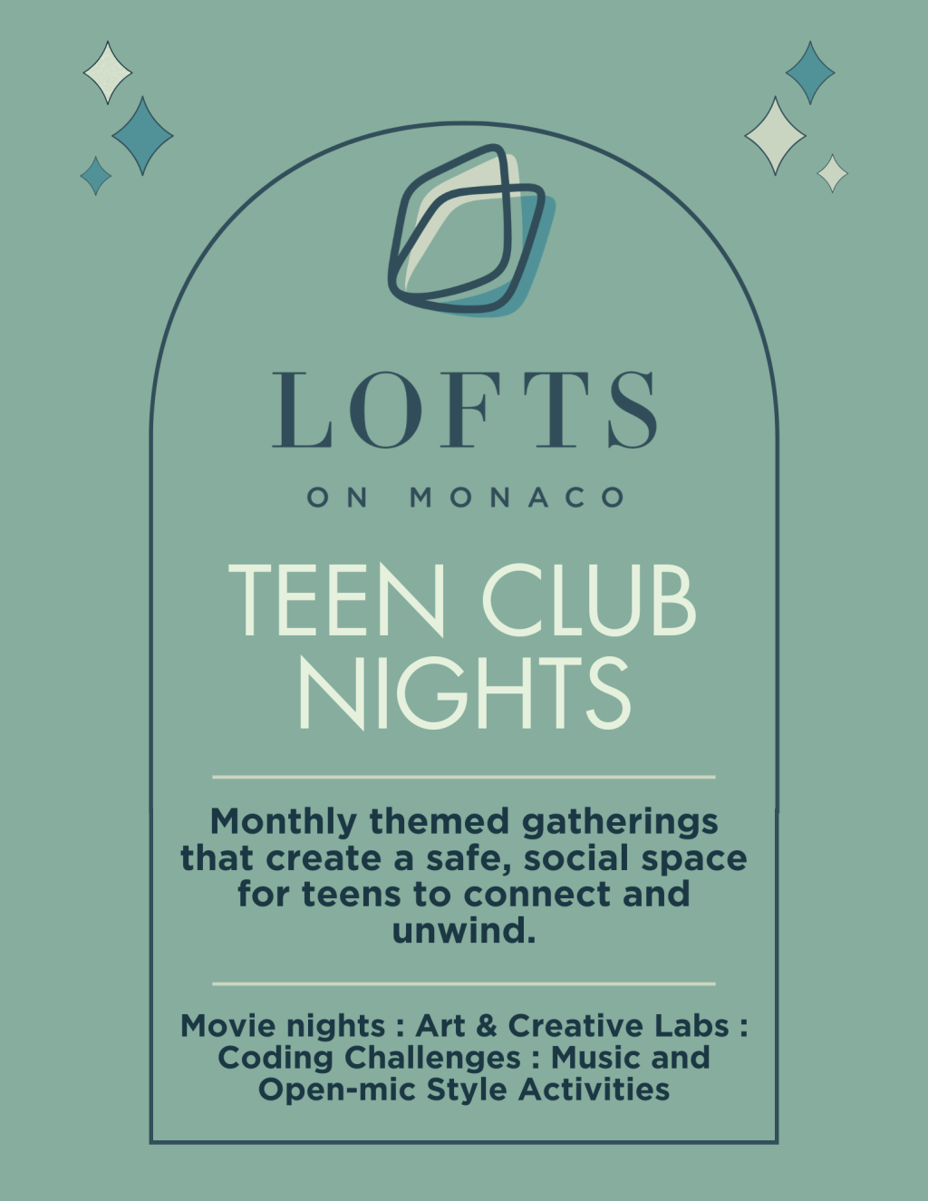 Lofts on Monaco – Teen Club&nbsp;Nights